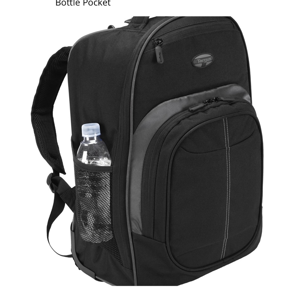 Targus Black Compact Rolling Backpack - image 8